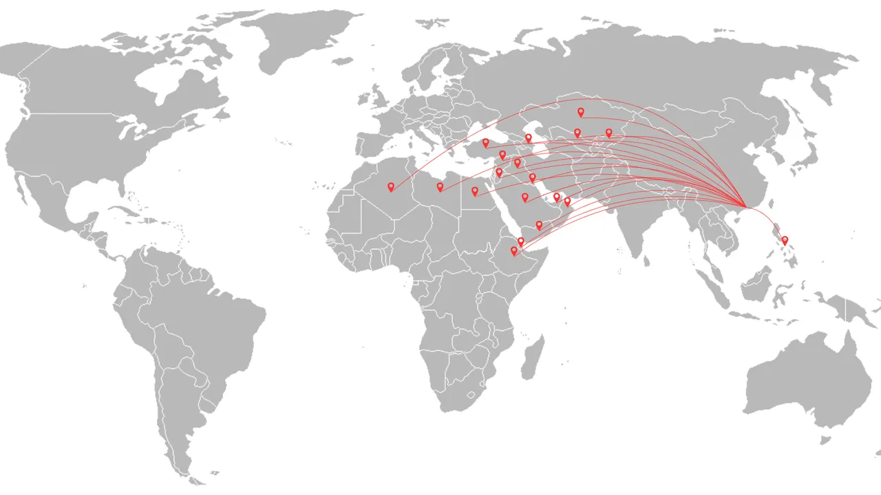 auto in china sales network
