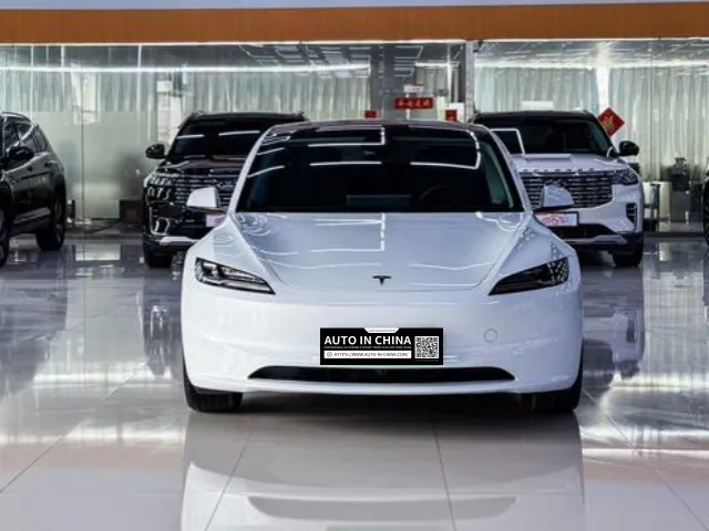 【AIC-MAY56】2025 Model Year Refreshed Tesla Model 3 Rear‑Wheel‑Drive Variant| Chinese Used Car Exporter