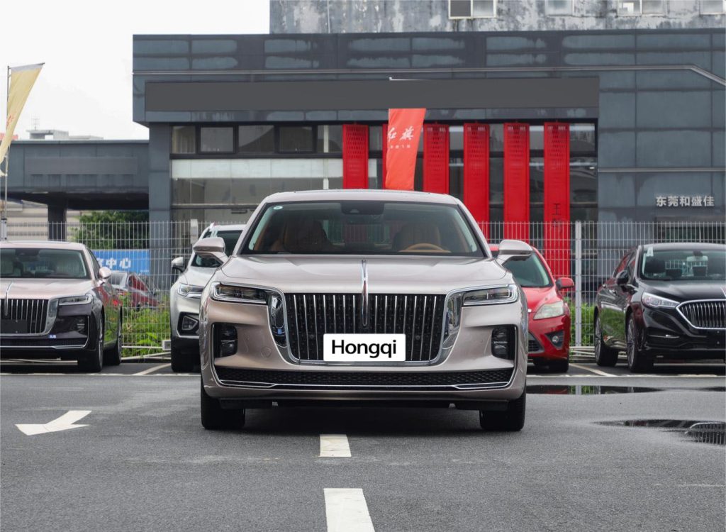 FAW Hongqi H9 coche mediano y grande 2.0T 252 caballos de fuerza L4 48V híbrido ligero