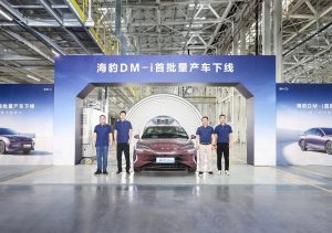 BYD Celebrates First Production Cars of Seal DM-i Rolling Off the Assembly Line