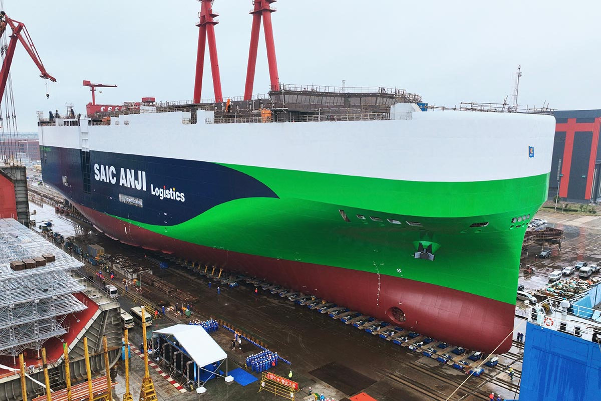 SAIC Unveils Inaugural Custom Ocean-Going Car Carrier for Enhanced Export Capacity - Trade News - 1