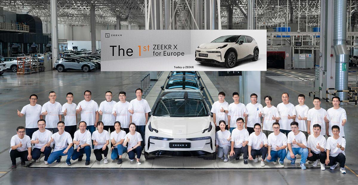 Zeekr Delivers First Batch of Zeekr X Electric Vehicles to Europe - Car News - 5