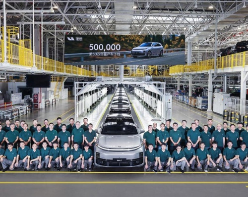 Li Auto Celebrates Production of its 500,000th Vehicle