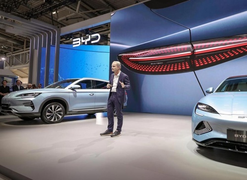 BYD Showcases Six Models at the Munich Auto Show, Launches Seal Model in Europe