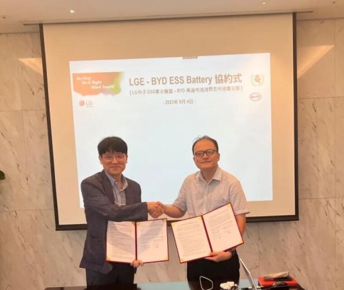 BYD’s Battery Division, FinDreams, Forms Strategic Partnership with LG to Expand into US and European Markets