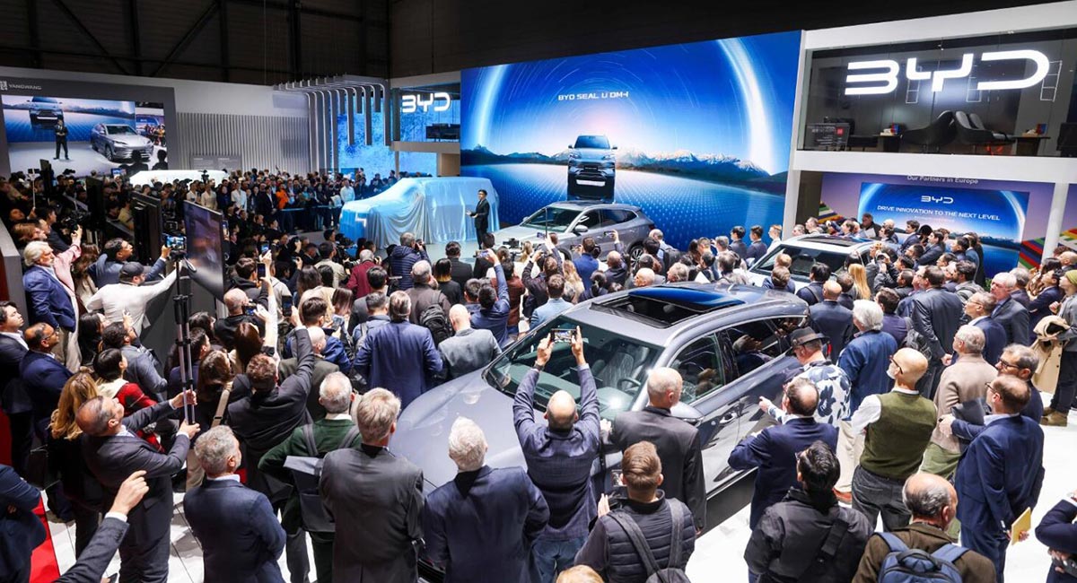 BYD Unveils 8 Models at Geneva Auto Show, European Premiere of Yangwang U8 - News - 4