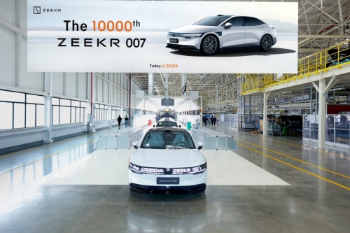 Zeekr 007 Achieves Milestone: 10,000th Unit Rolls off the Production Line in China