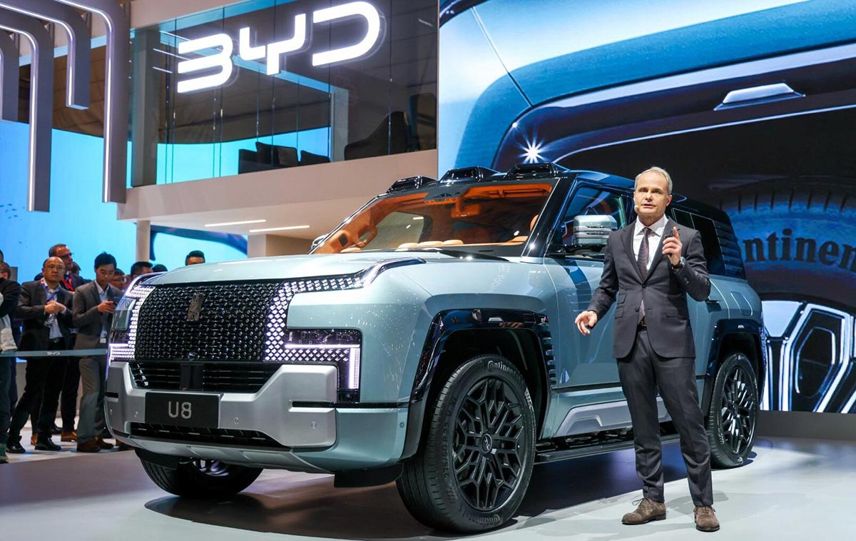 BYD Unveils 8 Models at Geneva Auto Show, European Premiere of Yangwang U8 - News - 1