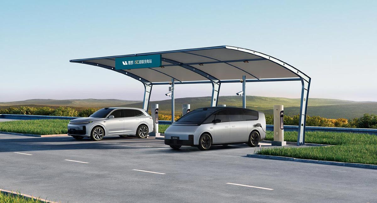 Li Auto Sets Ambitious Goal of Establishing 5,000+ Supercharging Stations by 2025 - News - 1